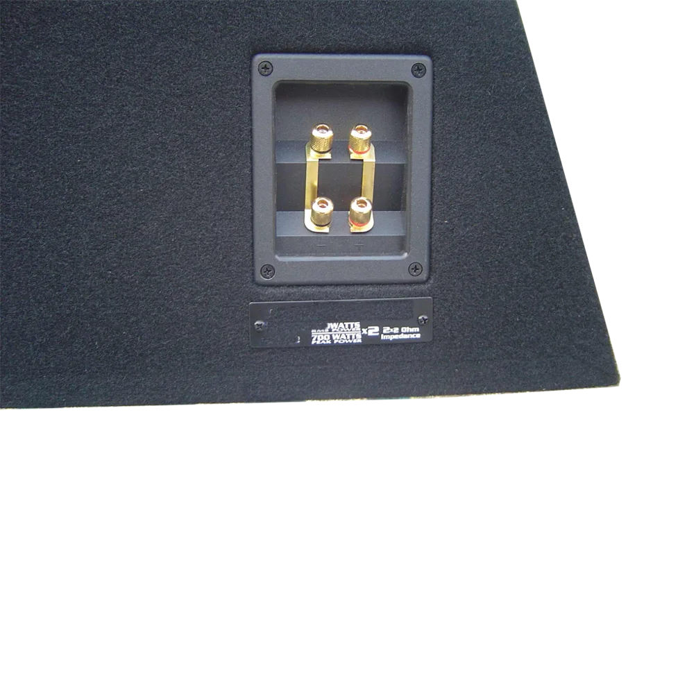 Hot Selling Single 12 inch Car Subwoofer Enclosure For Audio Sound System Ported Passive Subwoofer Enclosure