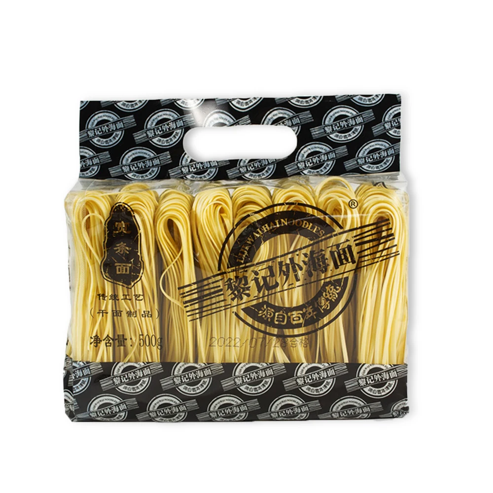 Liji China Manufacturer Traditional Chinese Wide Noodles Whole Wheat Wide Noodles