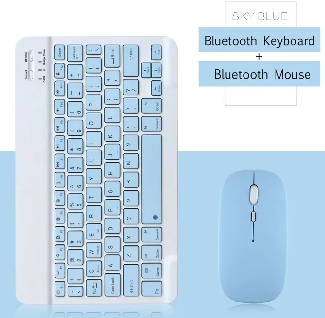 Custom teclado mouse por bluetooth clavier et souris sans fil toetsenbord met muis Wireless Keyboard And Mouse
