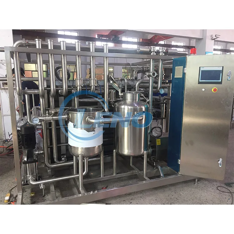 Complete UHT Milk Production Line Mini milk Dairy Processing Plant Equipment