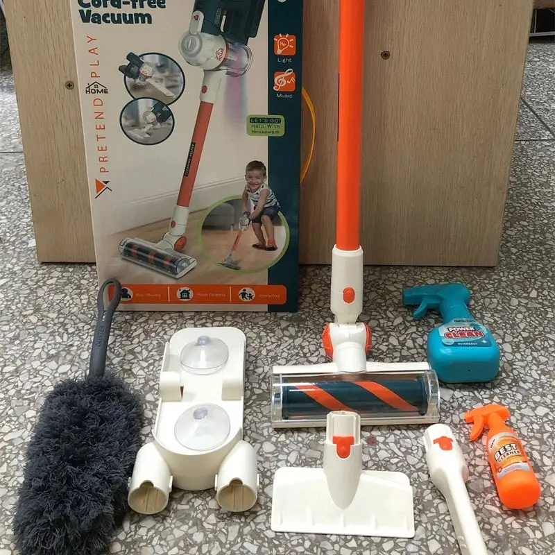 Children Play house set toys for children simulation sanitary ware simulation hoover electric toys wholesale