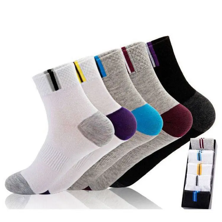 Cmax New Fashion Cotton Breathable Low Cut Short Ankle Socks Men Socks