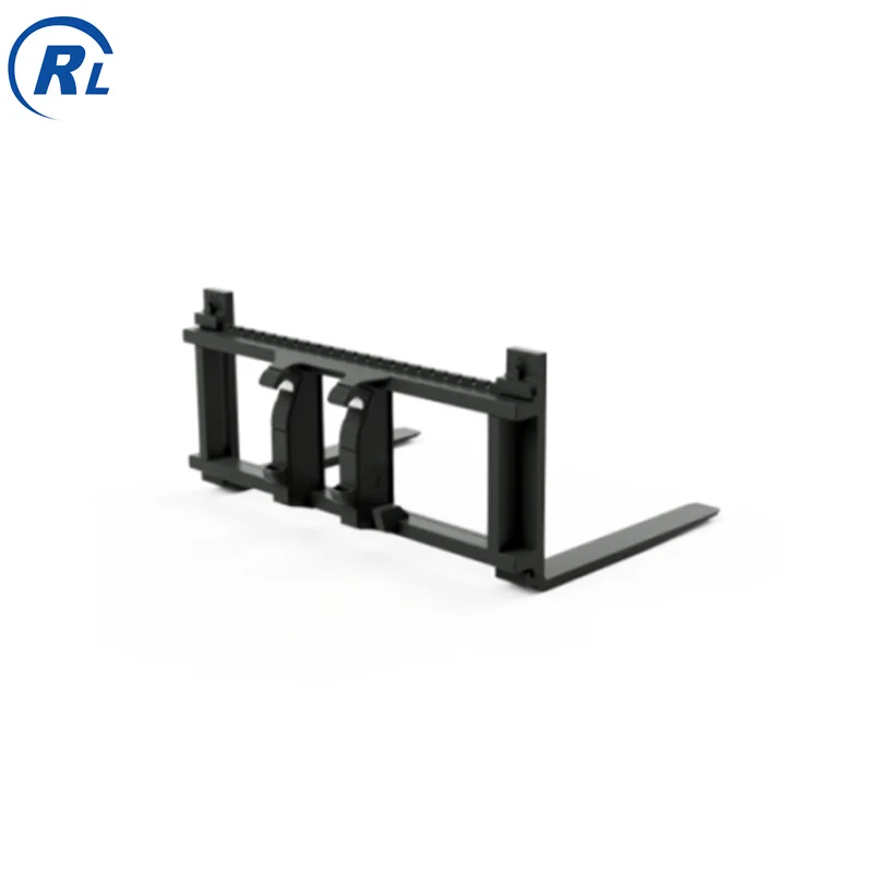 Qingdao Ruilan Customize Heavy Duty Stone Forks for Wheel Loader attachment with good price