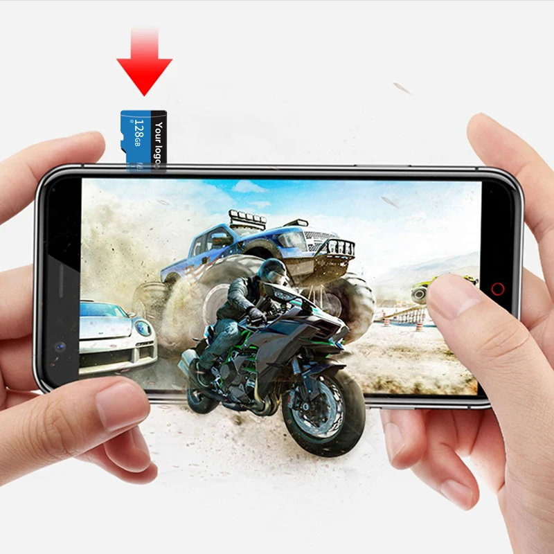 SimDisk Memory Card 128GB 64GB 256GB 512GB Large Capacity SD Card Class 10 U3 Micro Memory SD 32GB Card