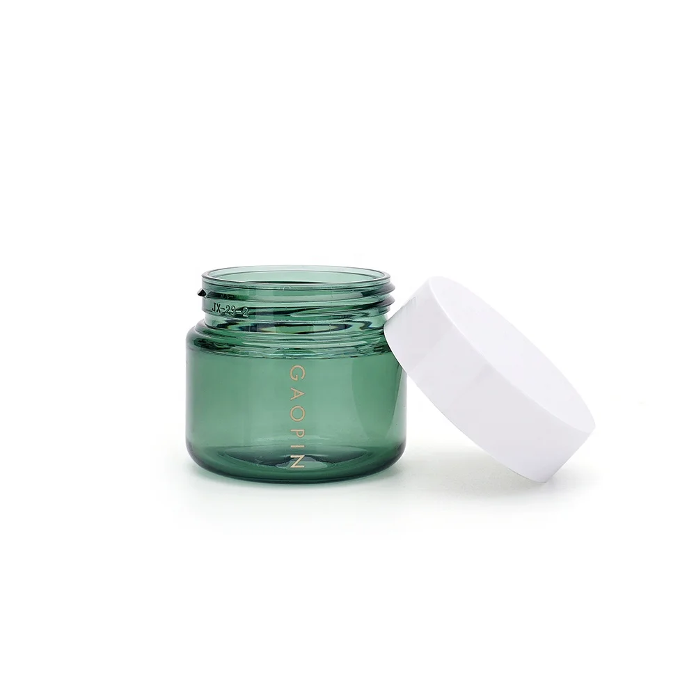 Новый Стиль Роскошный зеленый 50 г 30 г пластиковый средство для удаления темных точек косметика крем пустая банка оптовая продажа