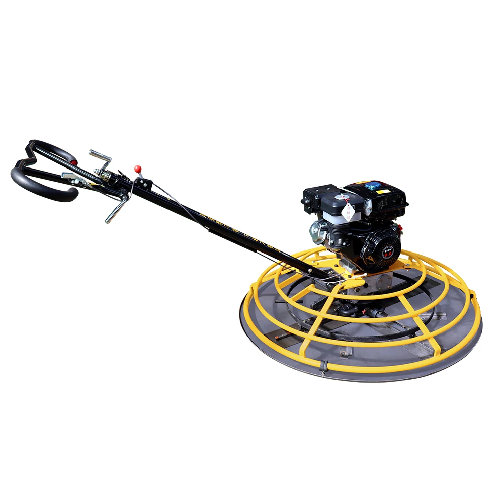 Hand Push Gasoline Trowel Petrol Powered Trowel Concrete Pavement Polisher