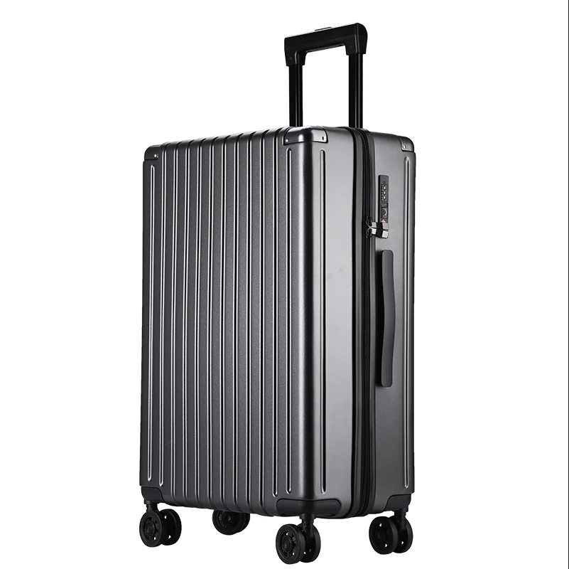 RS2008 Aluminium suitcase silver fashion 28' luggage travelling large capacity ABS PC fancy suitcase
