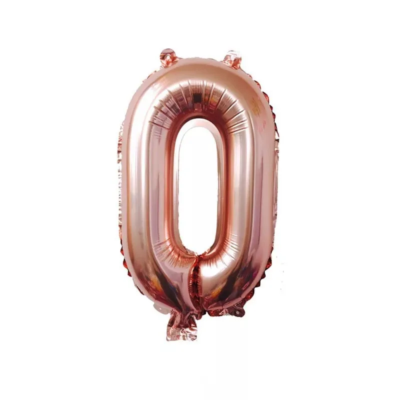 New Amazon Hot Sale Numbers 0-9 Birthday Party Decorations Helium Foil Mylar Big Number Balloon Digital 1