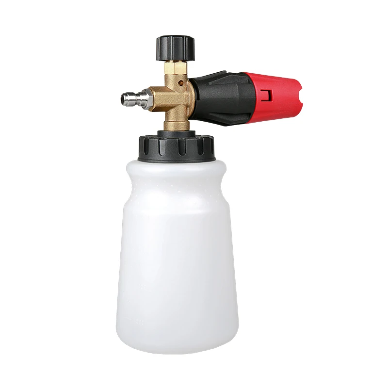 SPS High Pressure Washer High Quality Brass Quick Connector Car Wash Snow Foam Shampoo Lance Spray Cannon For Car Cleaning