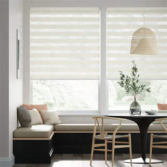 Hot Sale Wholesale Price Customized Semi Blackout Electric Curtain For Window Motorized Zebra Blinds For Bedroom