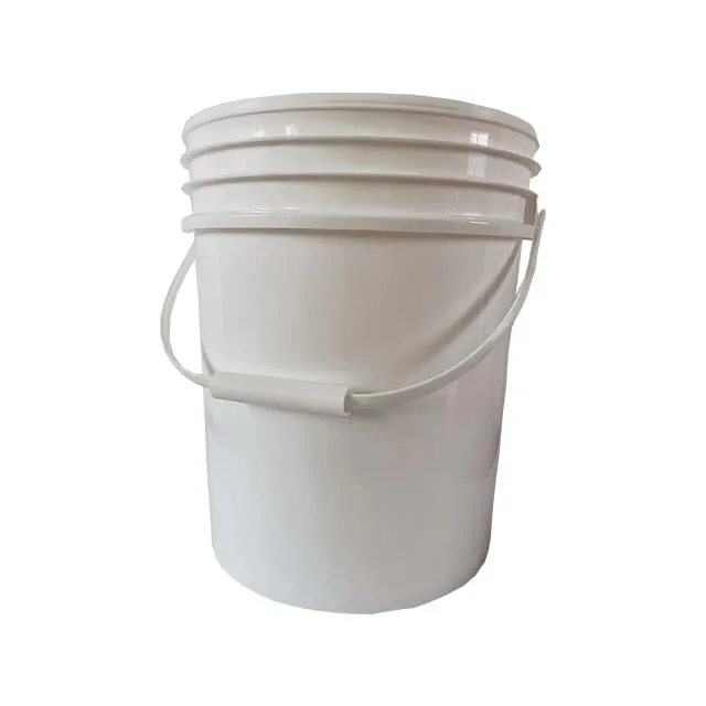 plastic bucket 3.5 liter with lid and handle for water/ oil/ paint and other chemical packaging