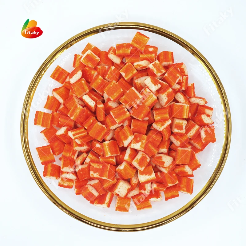 Оптовая продажа сублимированное сурими и крабовое мясо ингредиенты мясная пища Крабовая палочка