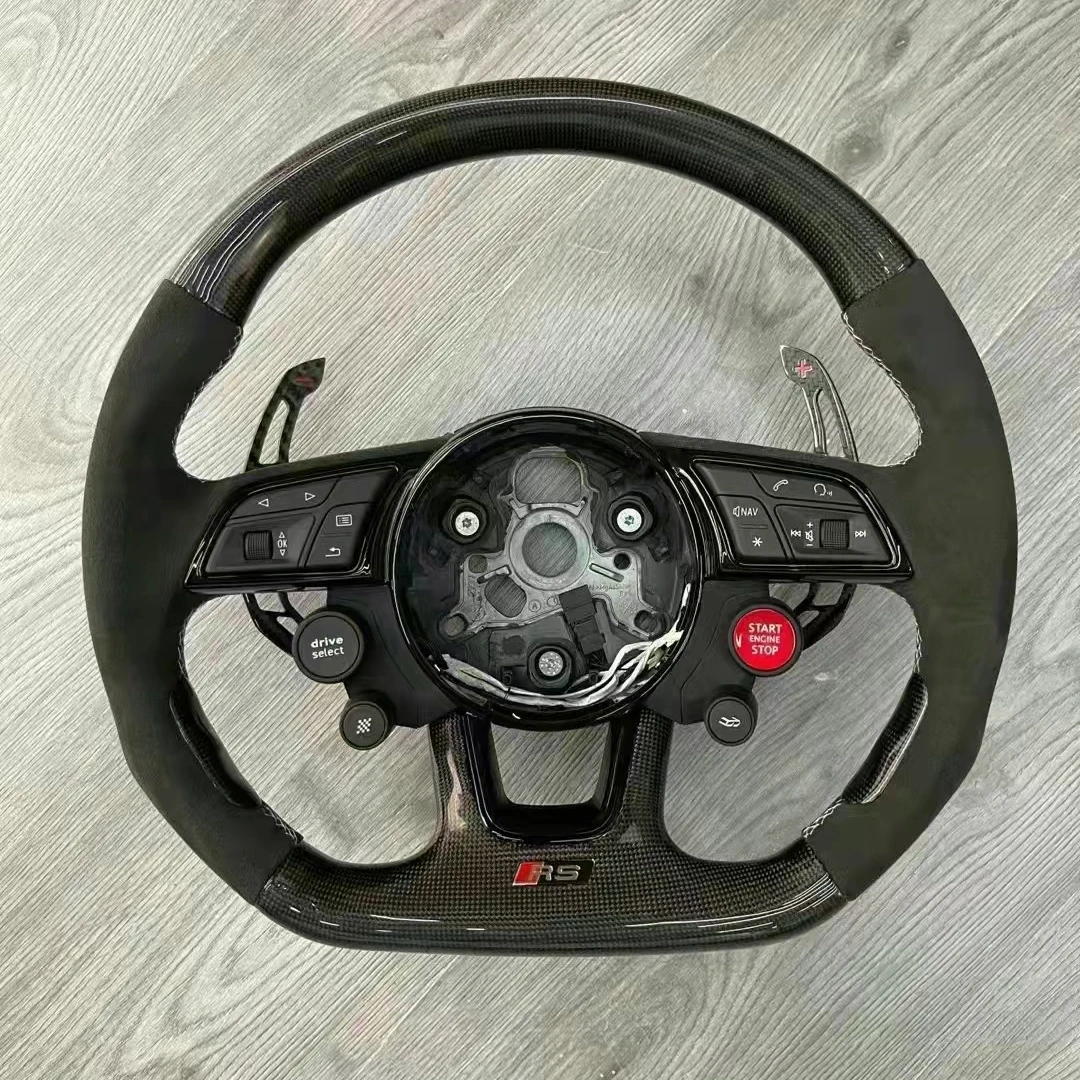 Обновленный режим запуска рулевого колеса для R8 с 4 кнопками для Auai Q5 Q5L Q7 2017-2021