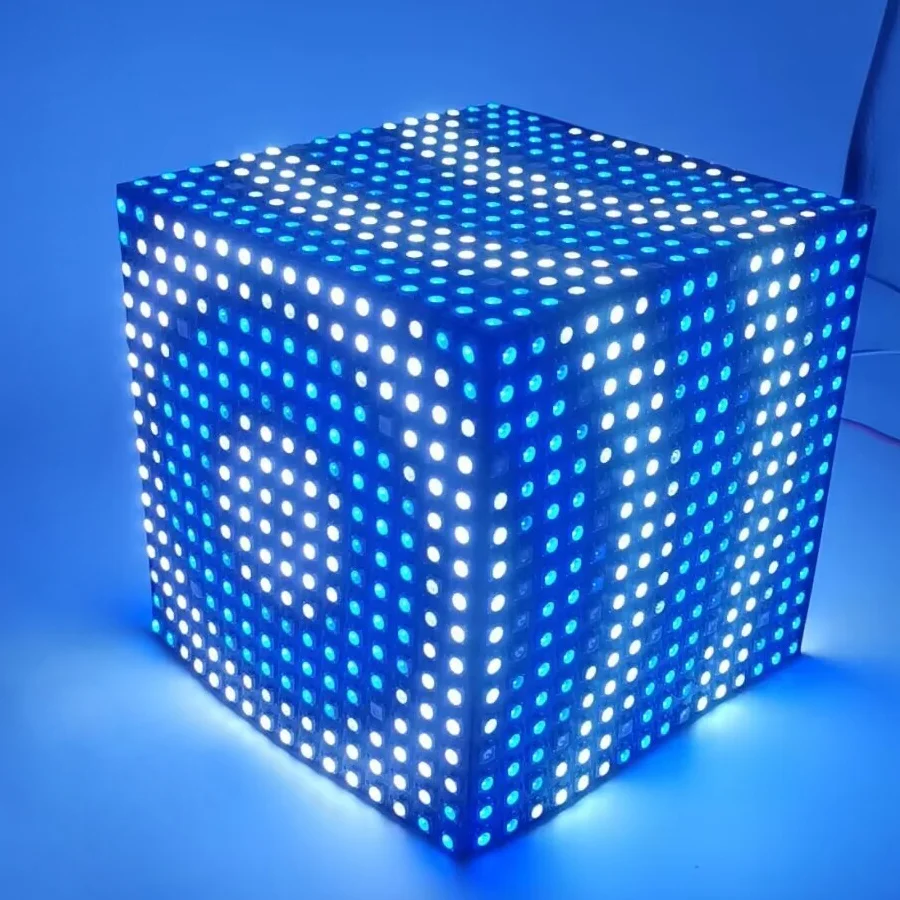 5 В/12 В/24 В/FPC/RF4 RGB светодиодная Пиксельная панель WS2812B SK6812 8*8 16*16 8*32 цифровой светодиодный матричный дисплей ws2812b матричная
