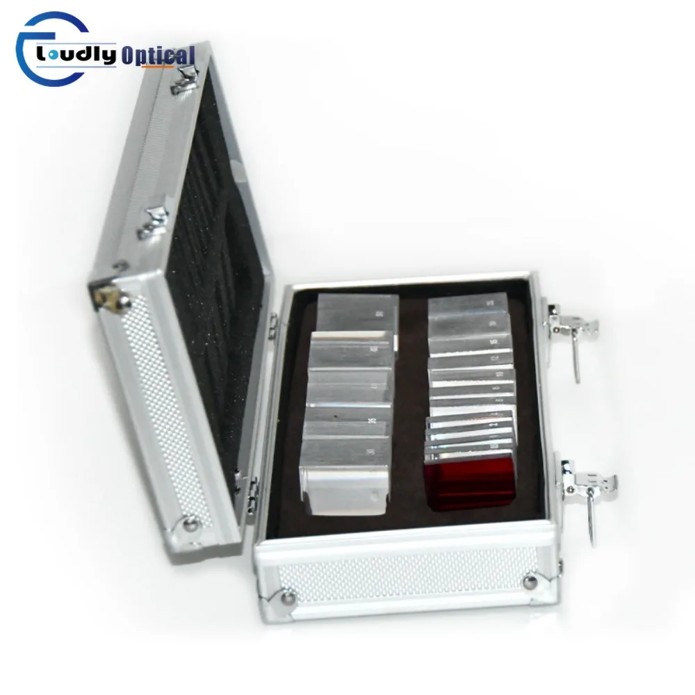 Ophthalmic High Quality 17 Pcs Optical Loose Prism Set LP-16