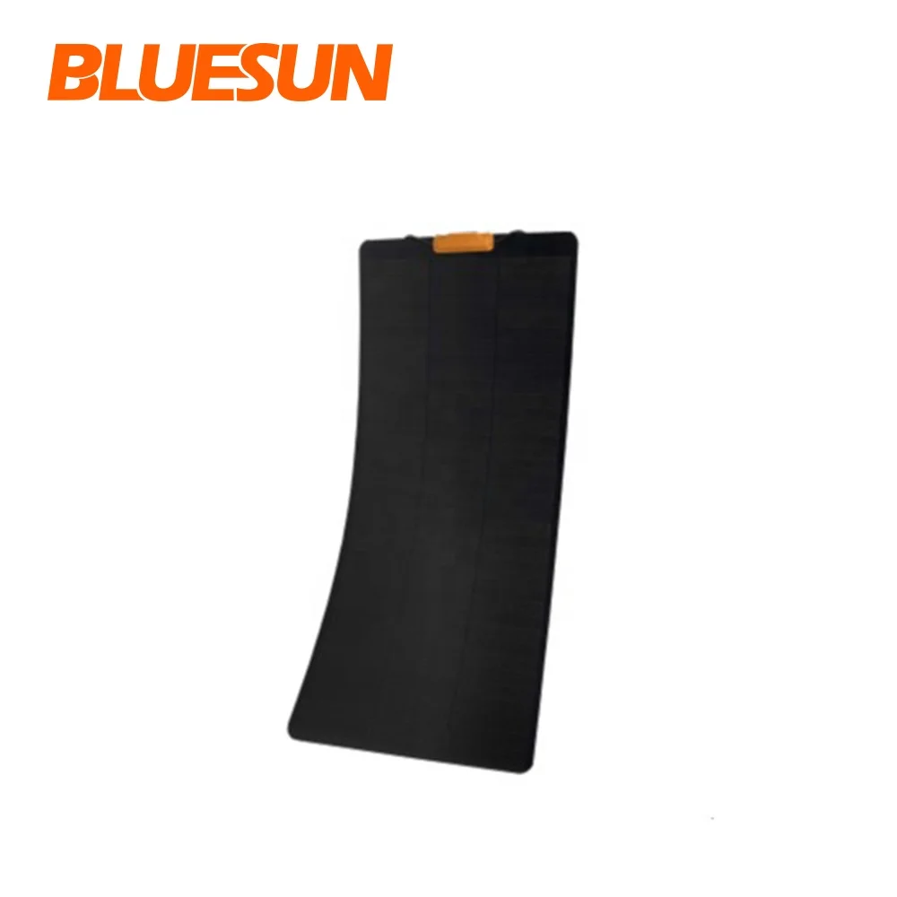 Bluesun Shingled Semi-Flexible Solar Panels 110w 120w 130w for rv solar panels price