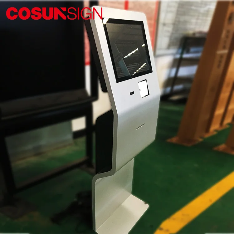  COSUN Китай hd напольные цифровые вывески киоск чековый депозит дешевый сенсорный экран все в одном ПК