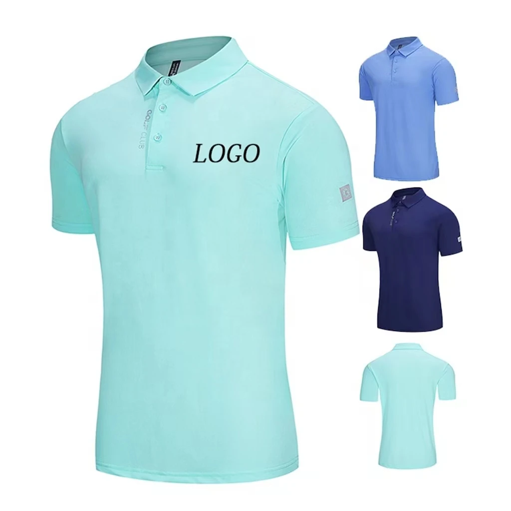 2022  High Quality Polo Shirts With Logo Custom Printing Man Clothing Fashion Tee Shirt For Men