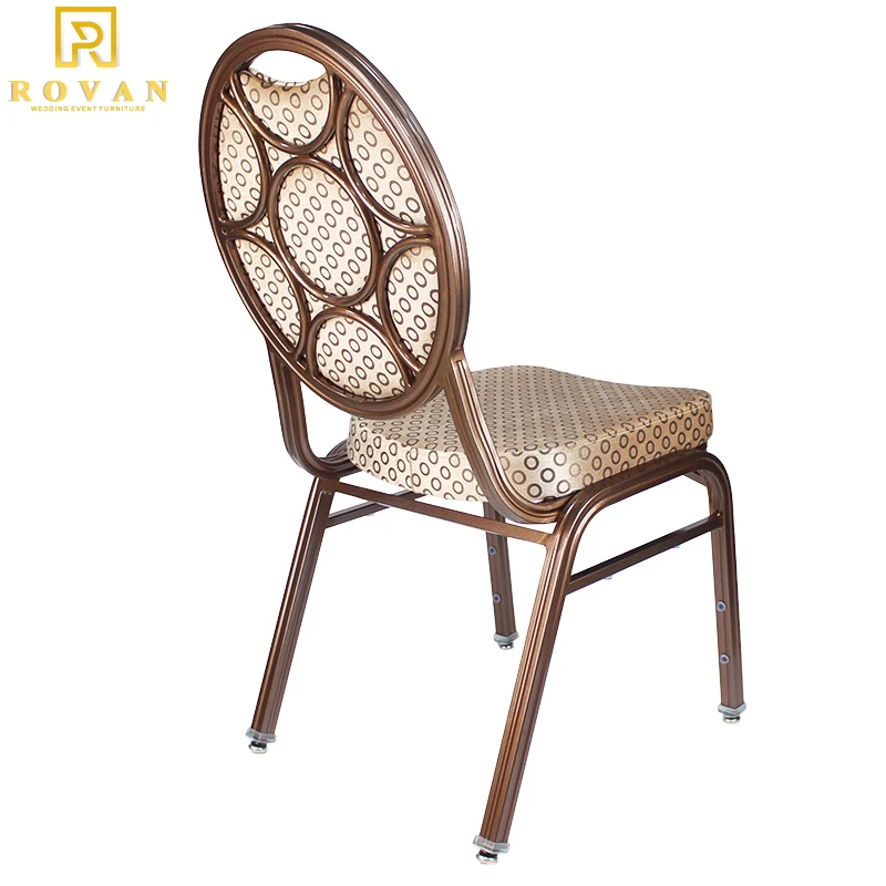 Modern design wedding banquet chairs metal iron ajustable leg high quality event chair