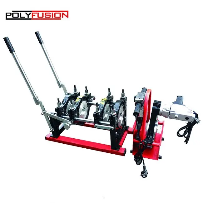 PFT40-160mm Manual Butt Fusion Welding Machine Plastic Pipe Welders PE HDPE Pipe Welding Machine