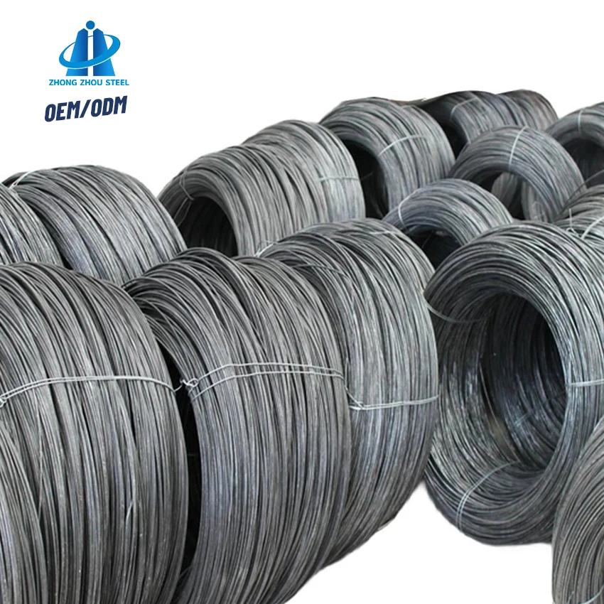 5.5mm 6.5mm Low Carbon Iron Wire Rod In Coil Carbon Steel wire rod Q195 Nail Making Steel Wire Rod
