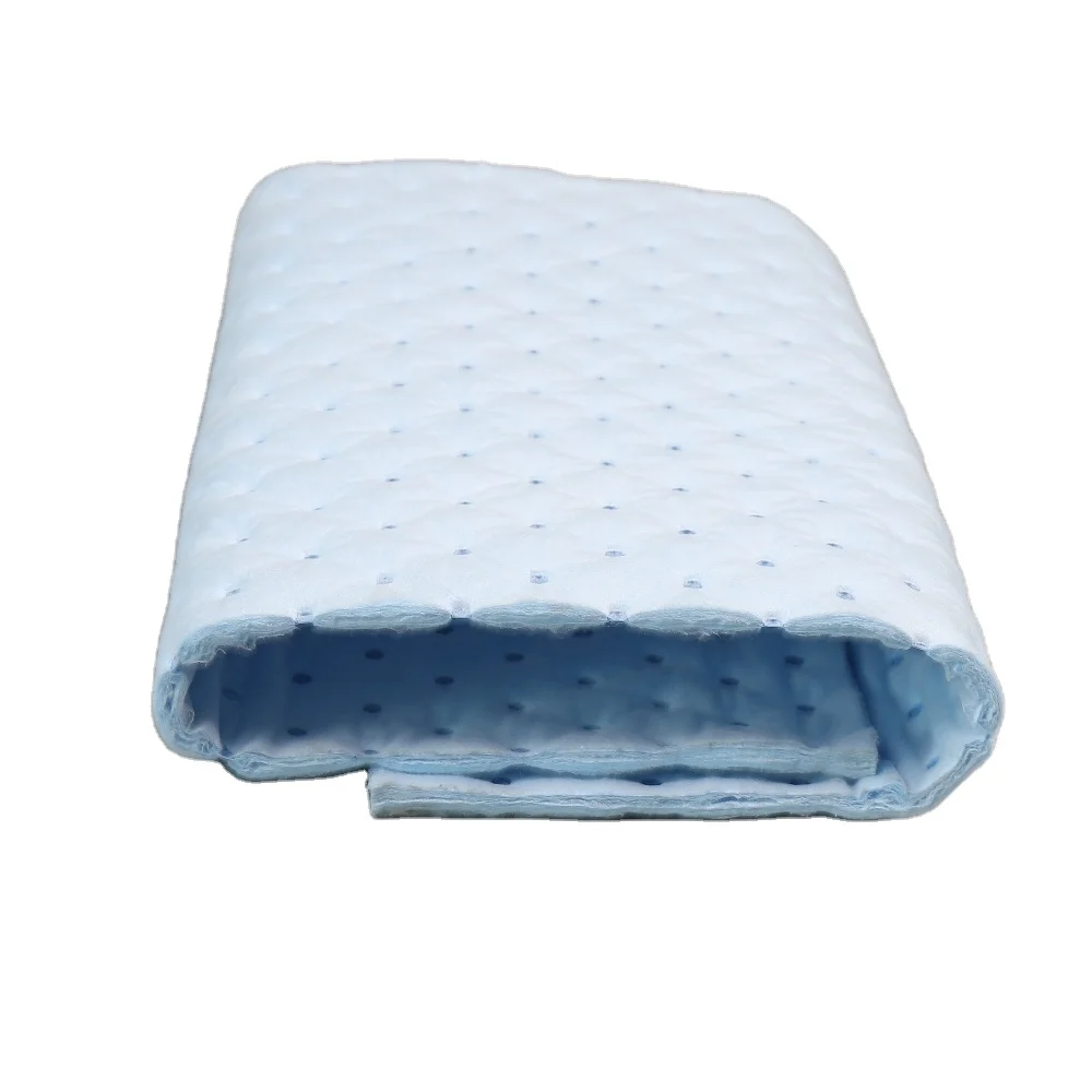 Latex free 30 x 60 cm Disposable Anti leakage Film and anti-skid highly Absorbent Operating theatre floor mat