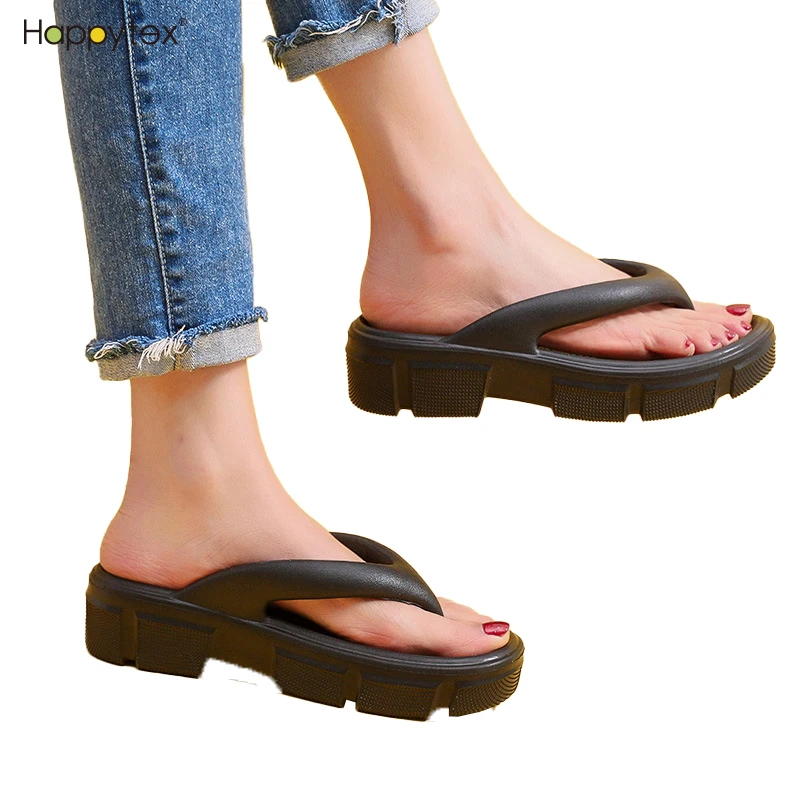 Unisex Massage Customized Logo And Size Comfortable Beach Anti Slip Sublimation Flip Flops Woman Sandals For Beach