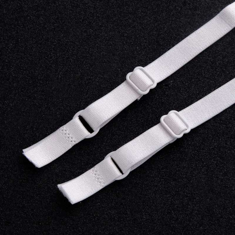 
Custom adjustable Nylon plating regulator bra elastic straps 