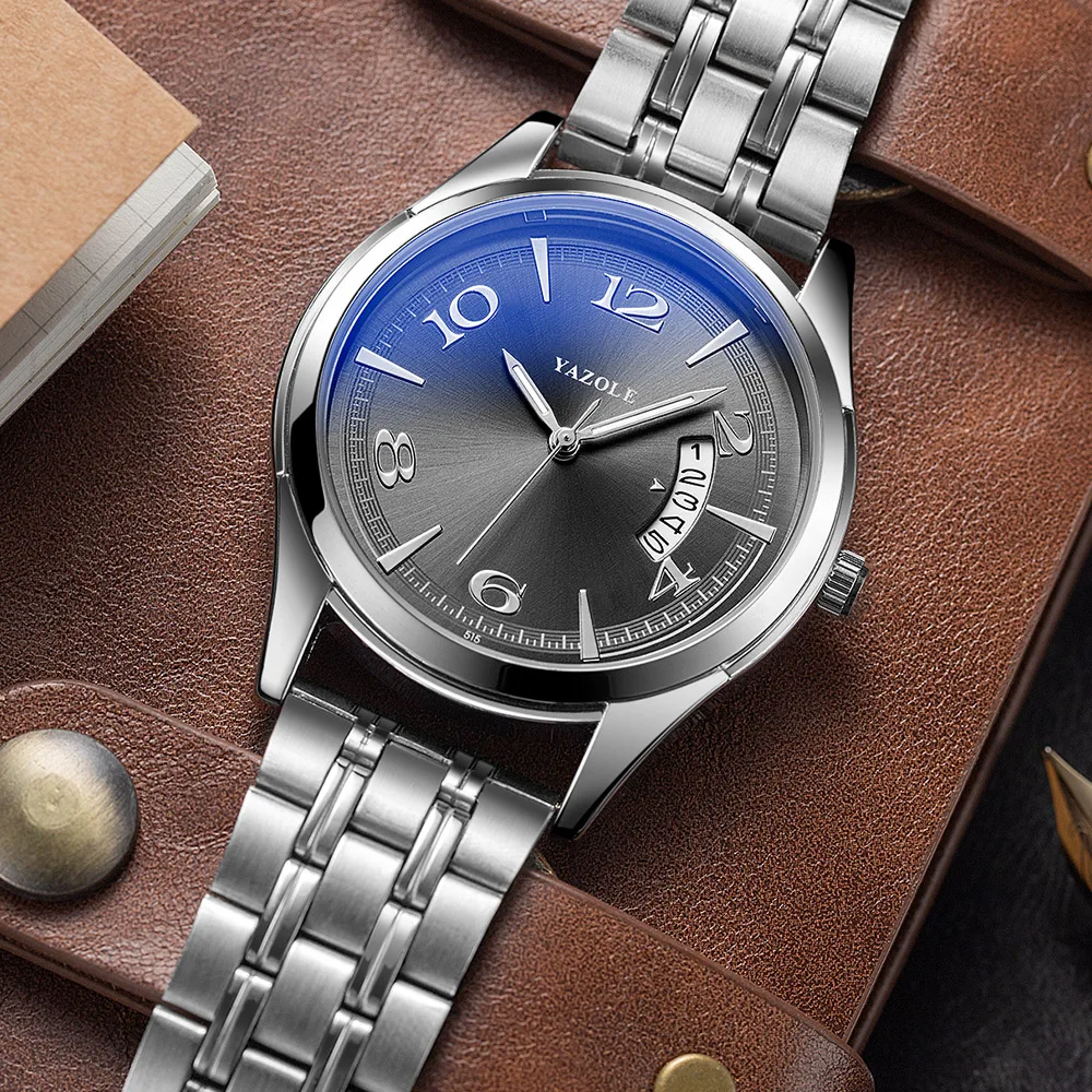 Hot Selling Mens Watches Analog Quartz Business Classic Trendy Stainless Steel Men Watch