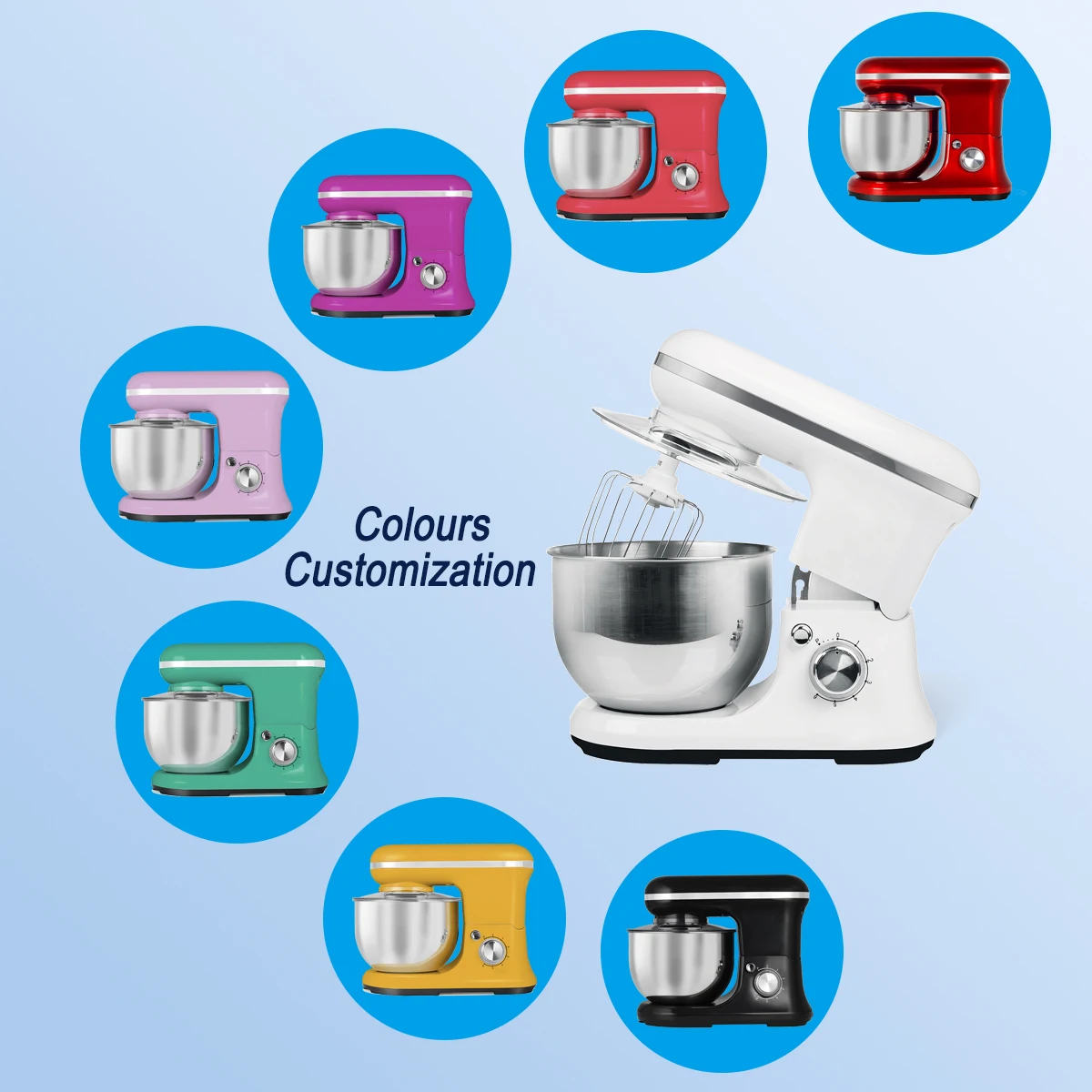 Table 5kg 10kg 25kg Baking Equipment Pizza Industrial Electric Machine Bread Spiral Commercial Dough Food Stand Mixer