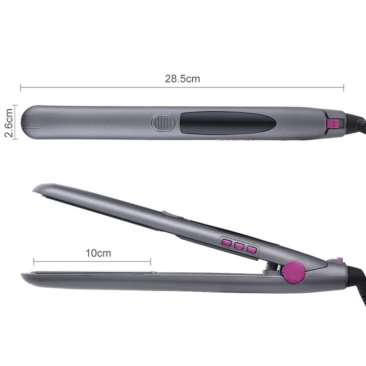 LCD Display Hair Straightener Curler in one Top Seller Hair Flat iron 1 inch Traveling Hair Straightening Iron