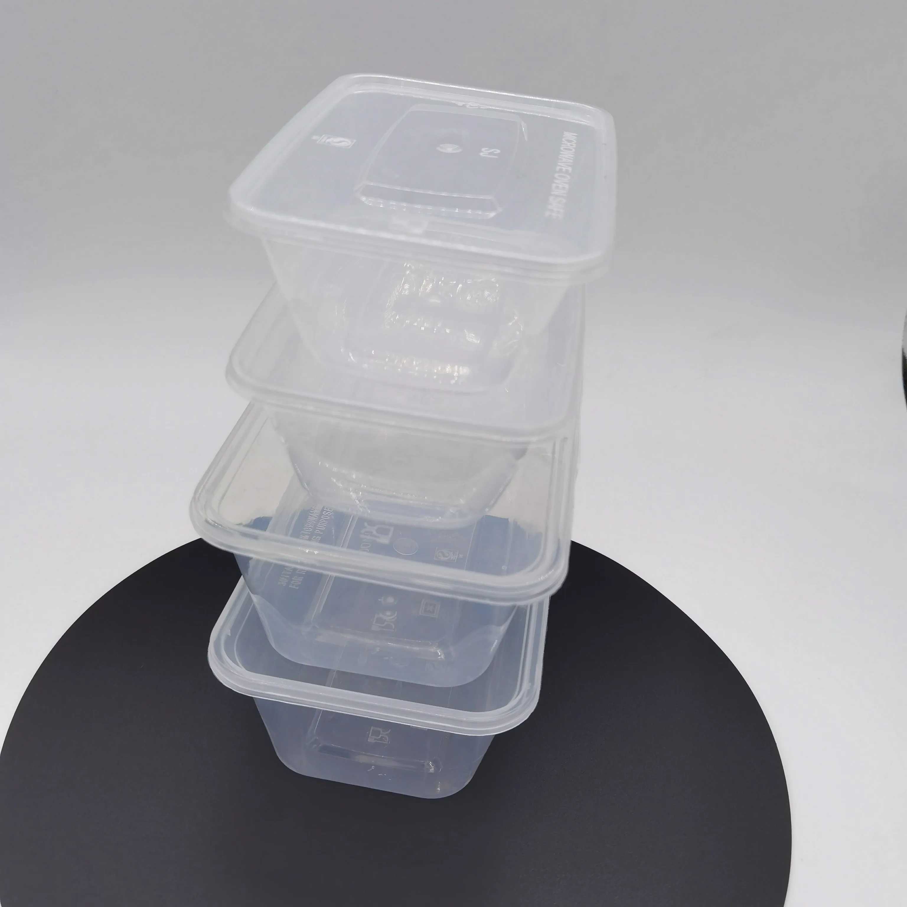 2022 factory price disposable pp bento lunch box disposable plastic lunch food container