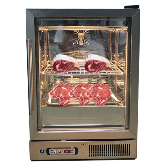 Kolice Large Steak Beef Refrigerator Dry Aged Beef Fridge Dry Aging Freezer/salami machine curing fridge for meat cooler freezer