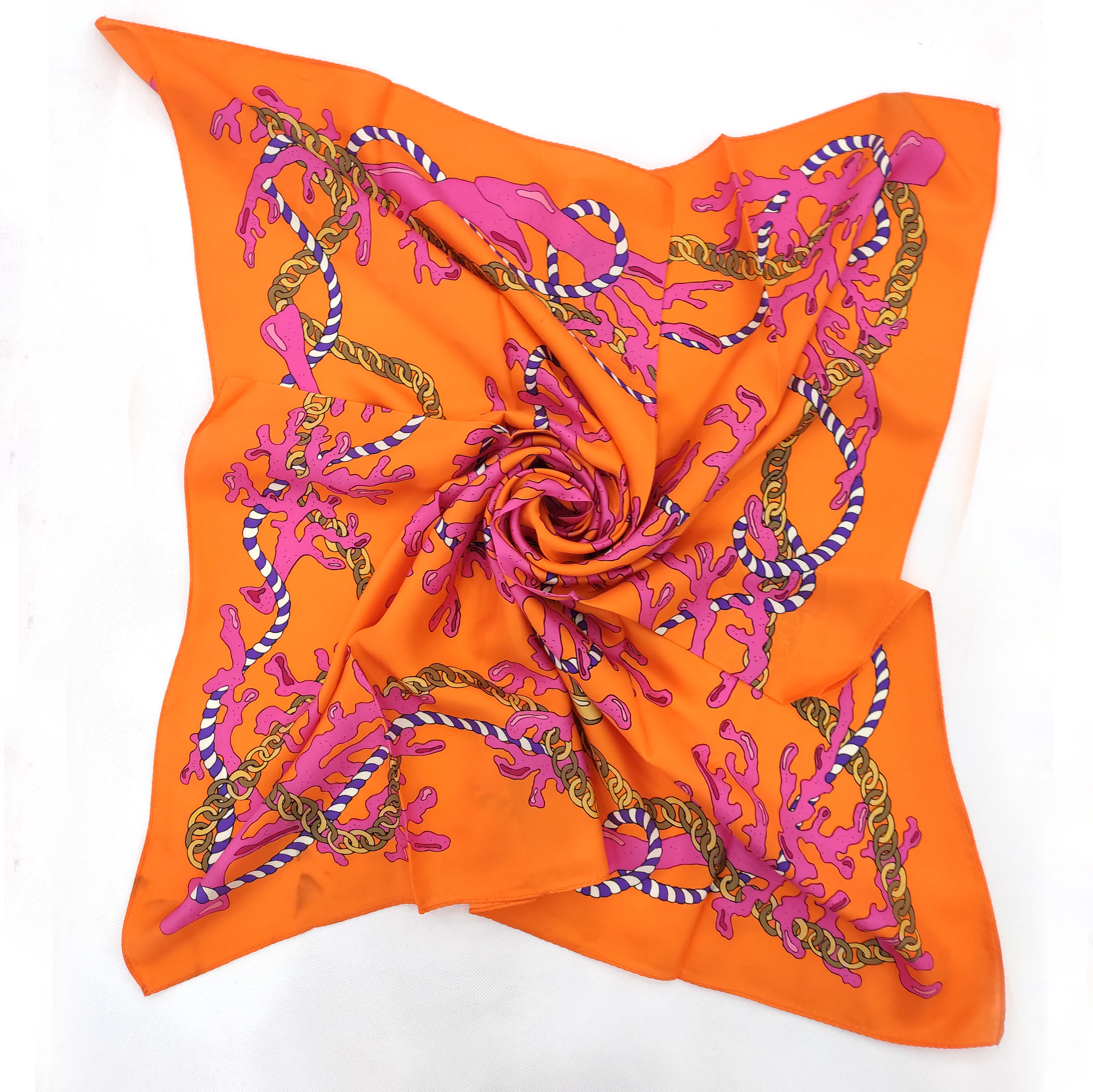 
Wholesale modal silk scarf printed silk modal scarf twill fabric 