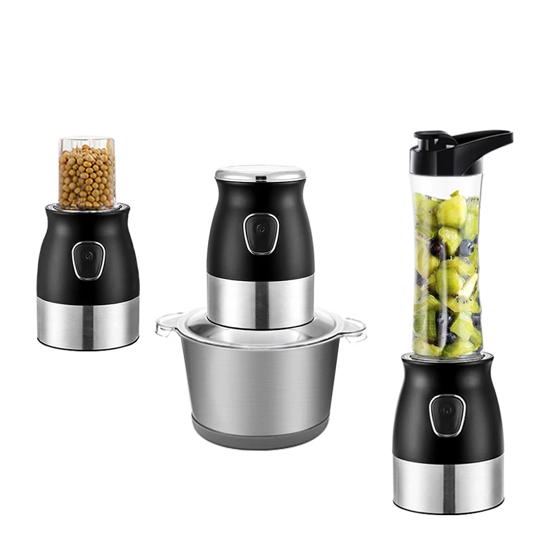 kitchen appliances 7 in 1 multifunction industriel juicer with plastic bottle smootie bpa blender chopper