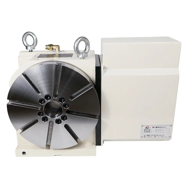 High Precision 4th Axis CNC Rotary Table Cam combination Machine Center Tailstock