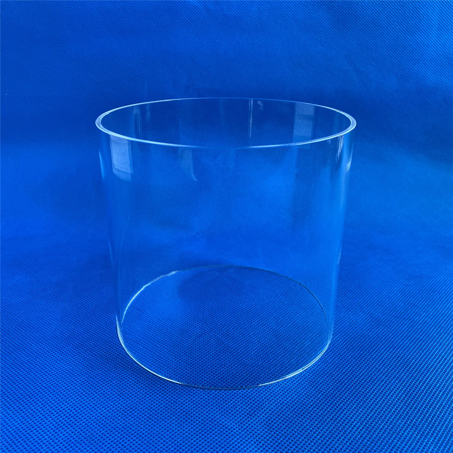 Fire Polishing Transparent Tube Both Sides Open Quartz Glass Cylinder Tube