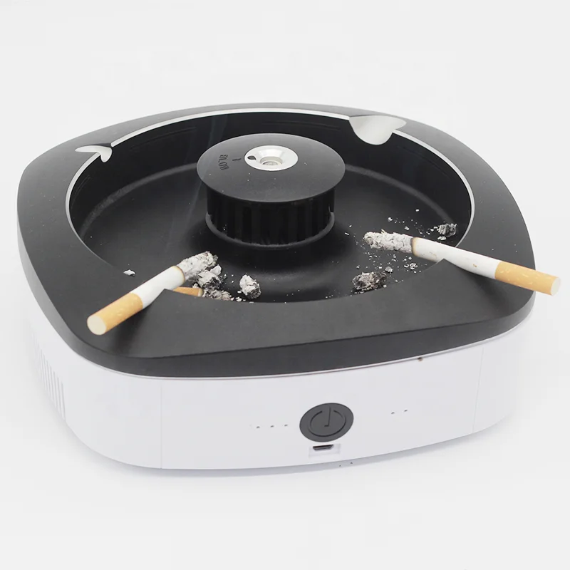 Многофункциональный портативный генератор отрицательных ионов, Бездымная пепельница с зажигалкой