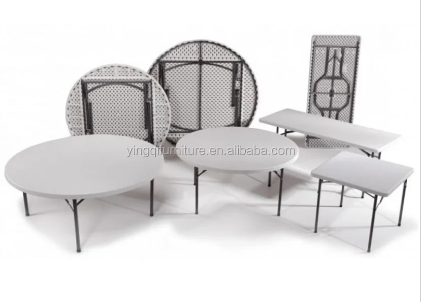 Wholesale Folding Portable Plastic Outdoor Picnic Party Dining Table
