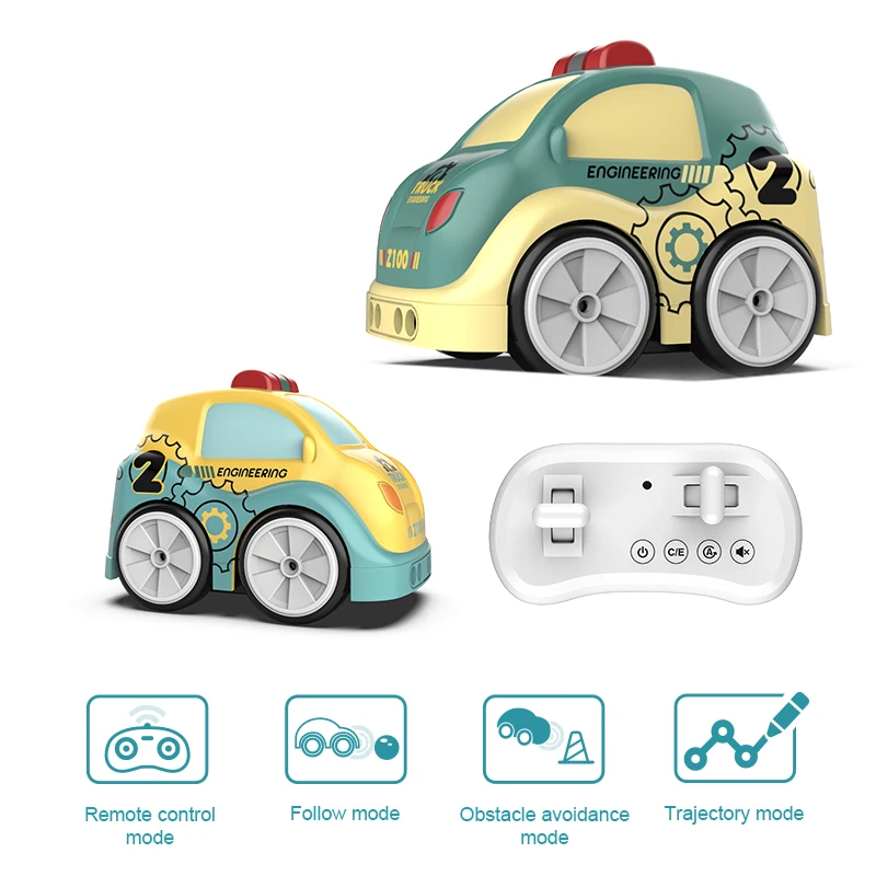 Cute Remote Control Cartoon Toy Cars, Smart Gesture Sensor Follow Me, Best RC car toys For Kids