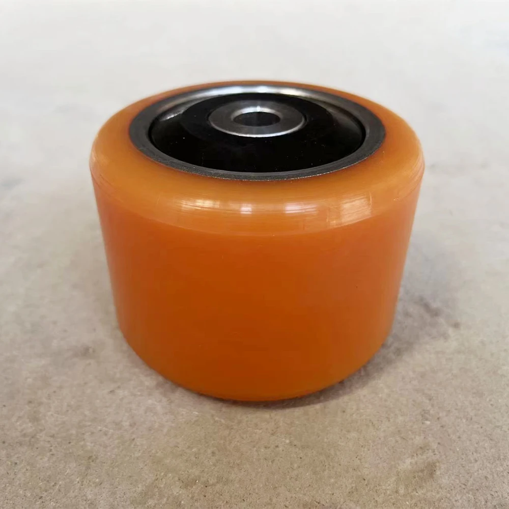 Linde 85x80/85-20 mm Linde Part No. 0009903524 Solid Polyurethane Long Working life Front Wheel Assembly  Load Roller