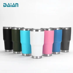 Customized 20 oz 30 oz tumblers stainless steel vacuum insulated tumbler cups in bulk vacuum insulated stainless steel tumbler