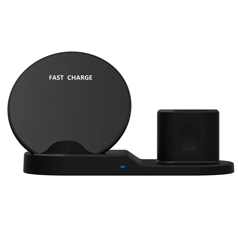 
Innovative Products 2020 Newest Fast Wireless Charger LED Mood Night Light Mobile Stand Wireless Charger 