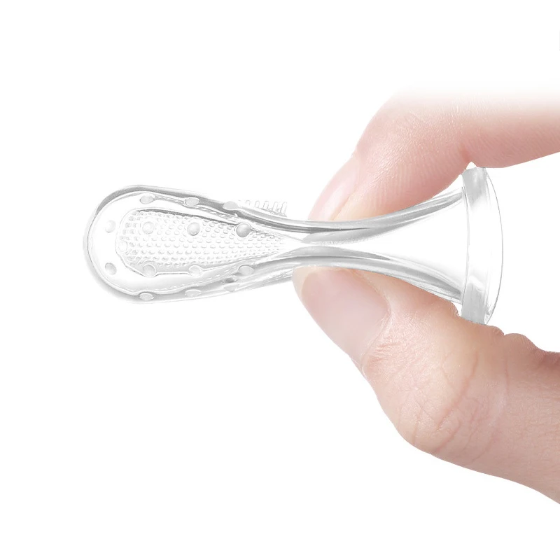 Blister Box Packaging Baby Pets Finger Toothbrush Brush