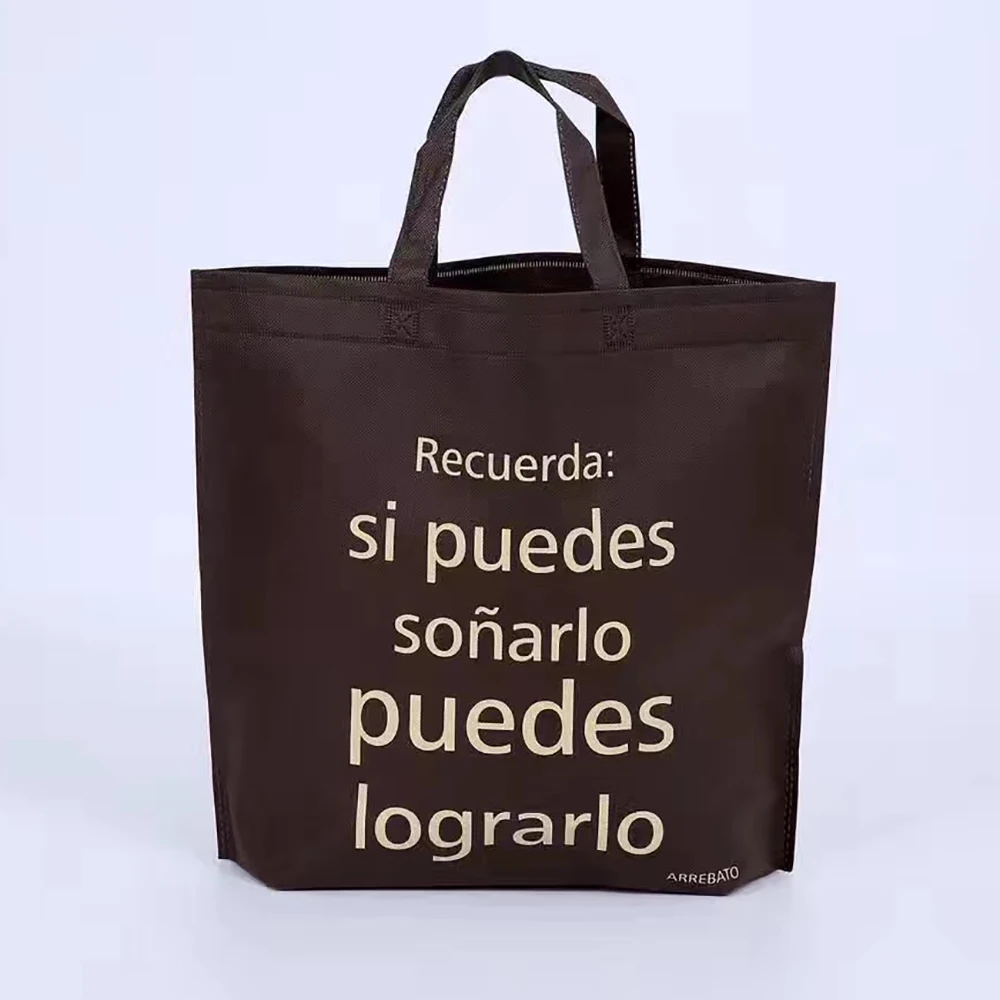 Color Design Custom Promotion Wholesale Recycled Shopping Foldable Printing Pp Non Woven Bag