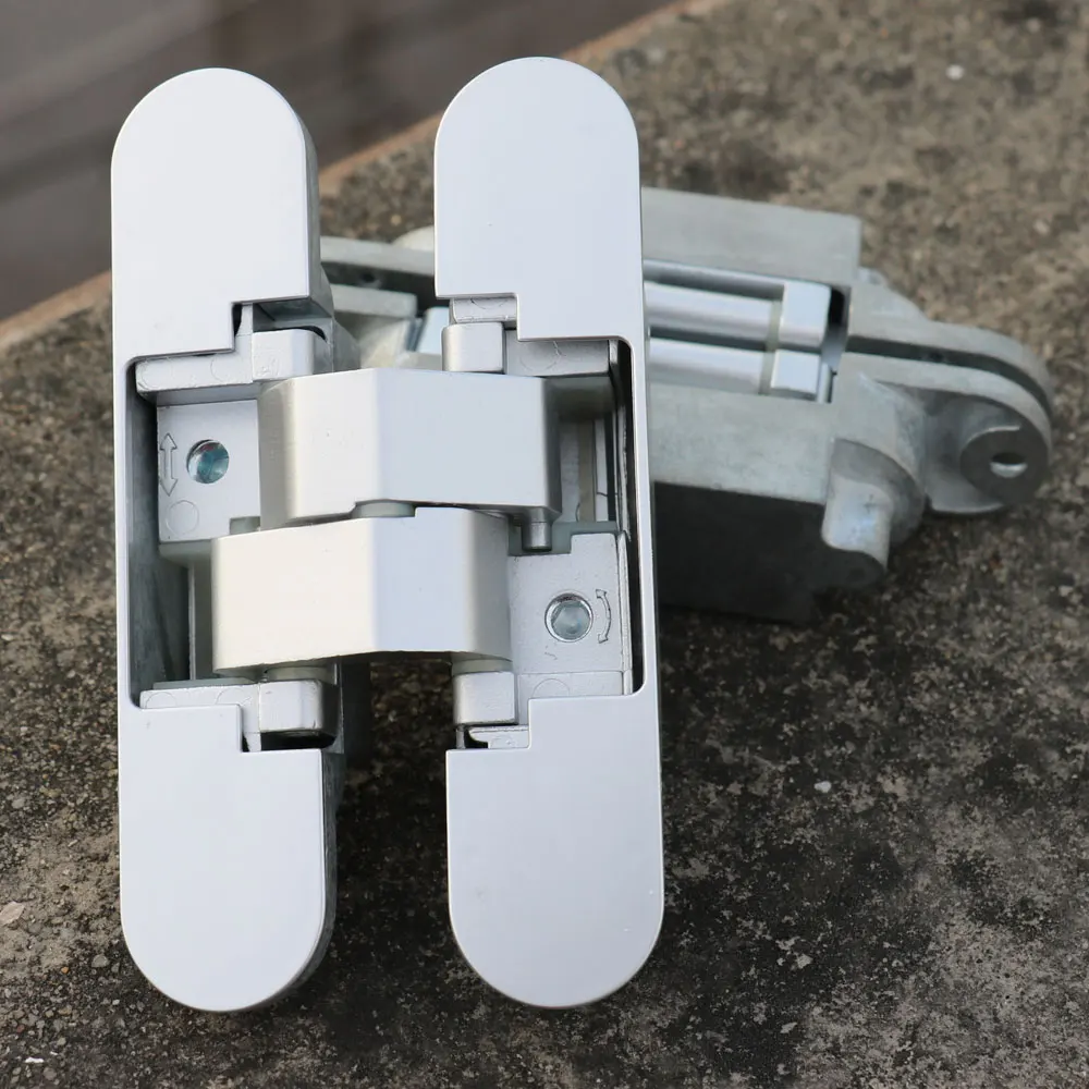 satin nickel heavy duty door hinges 3d adjustable concealed hinge italian