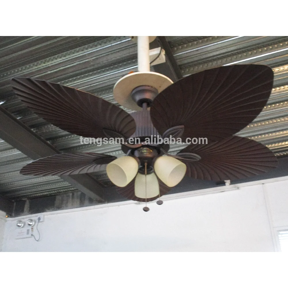 52inch 5 ABS blades European style Retro ORB Ceiling Fan with 3 lights