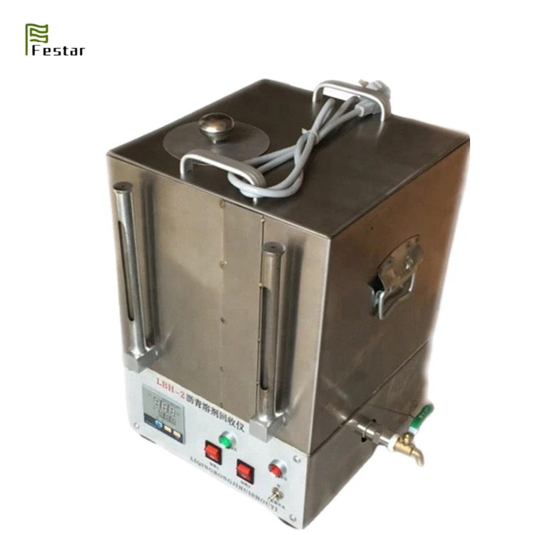 Bitumen Extraction Solvent Trichloroethylene Recycler Recycle machine