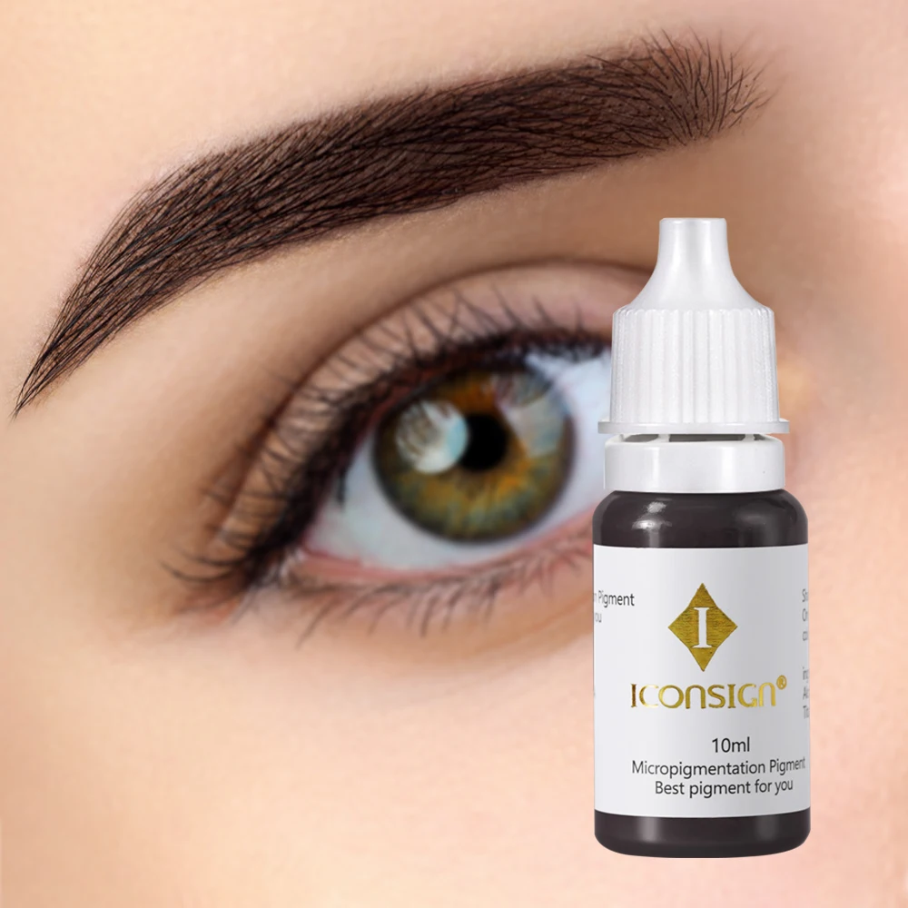 OEM Manufacturer Eyebrow Lips Micropigmentation Semi Cream Pigment Microblading Cosmetic Tattoo Ink Permanent Makeup Pigment