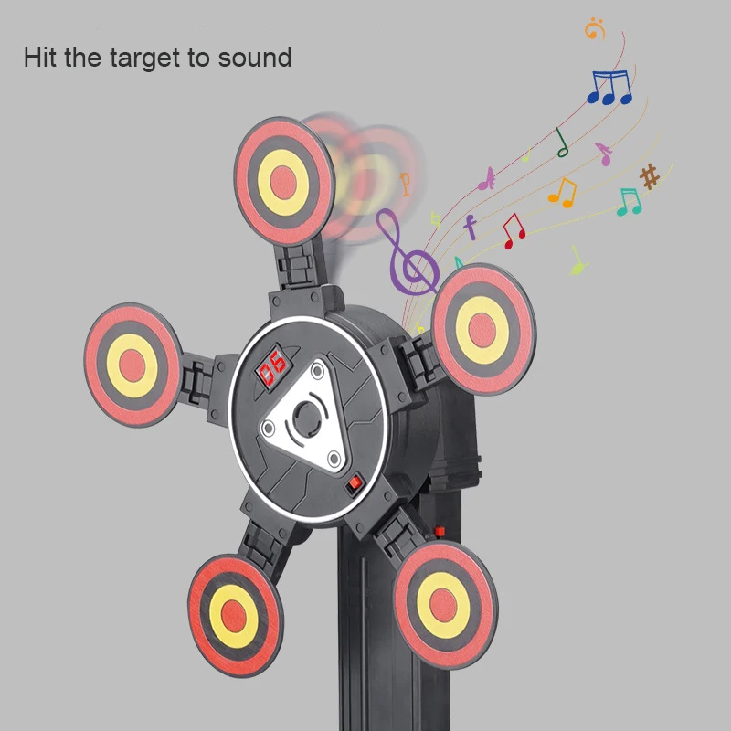 Wholesale Soft Bubble Gel Blaster Gun Auto Reset Electric Shooting Target with net for kids Toy Gun Target